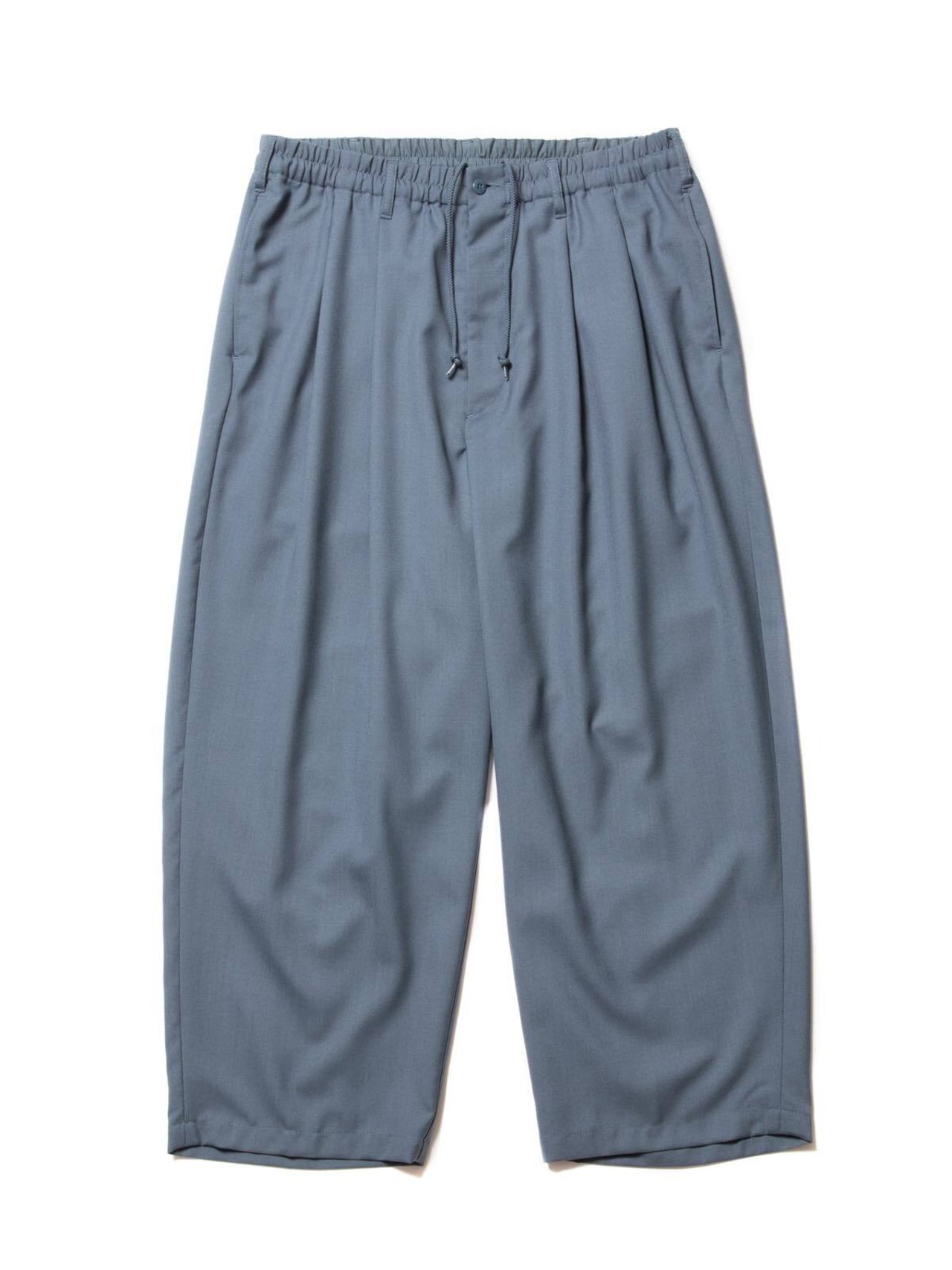 T/W 2Tuck Easy Ankel Pants - Smoke Blue -