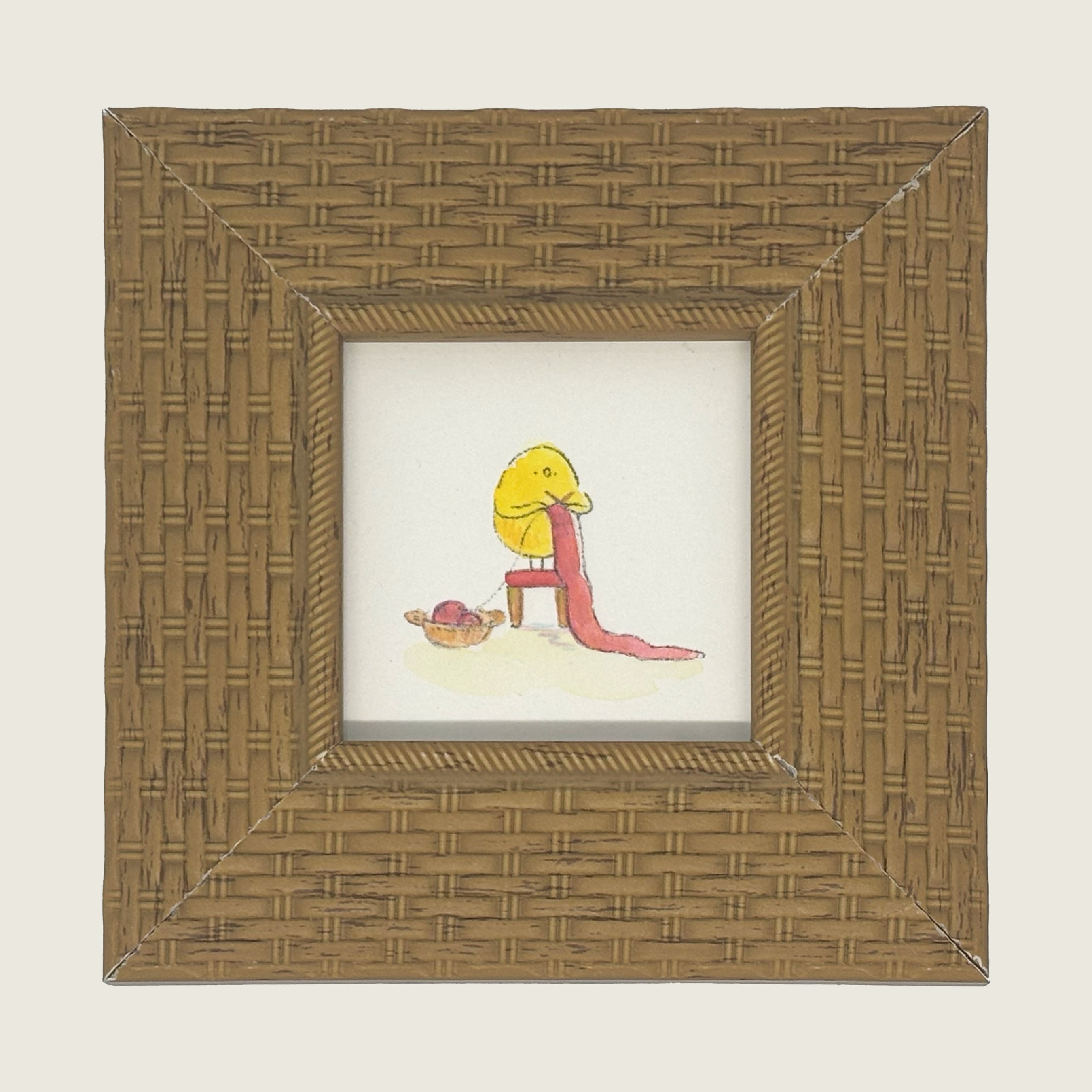 【原画16】編み物