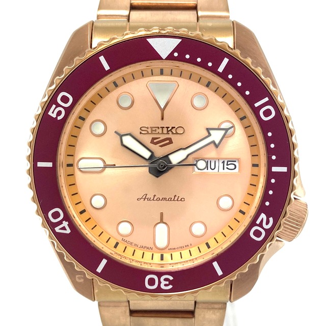 希少】腕時計 メンズ セイコー SEIKO 5スポーツ SBSA216 4R36-15B0 55 