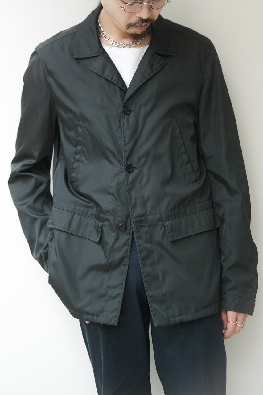 10AW] PRADA Linea Rossa “Black Line” Nylon Field Jacket