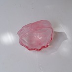 ピンクマーブルのジュエリートレイ