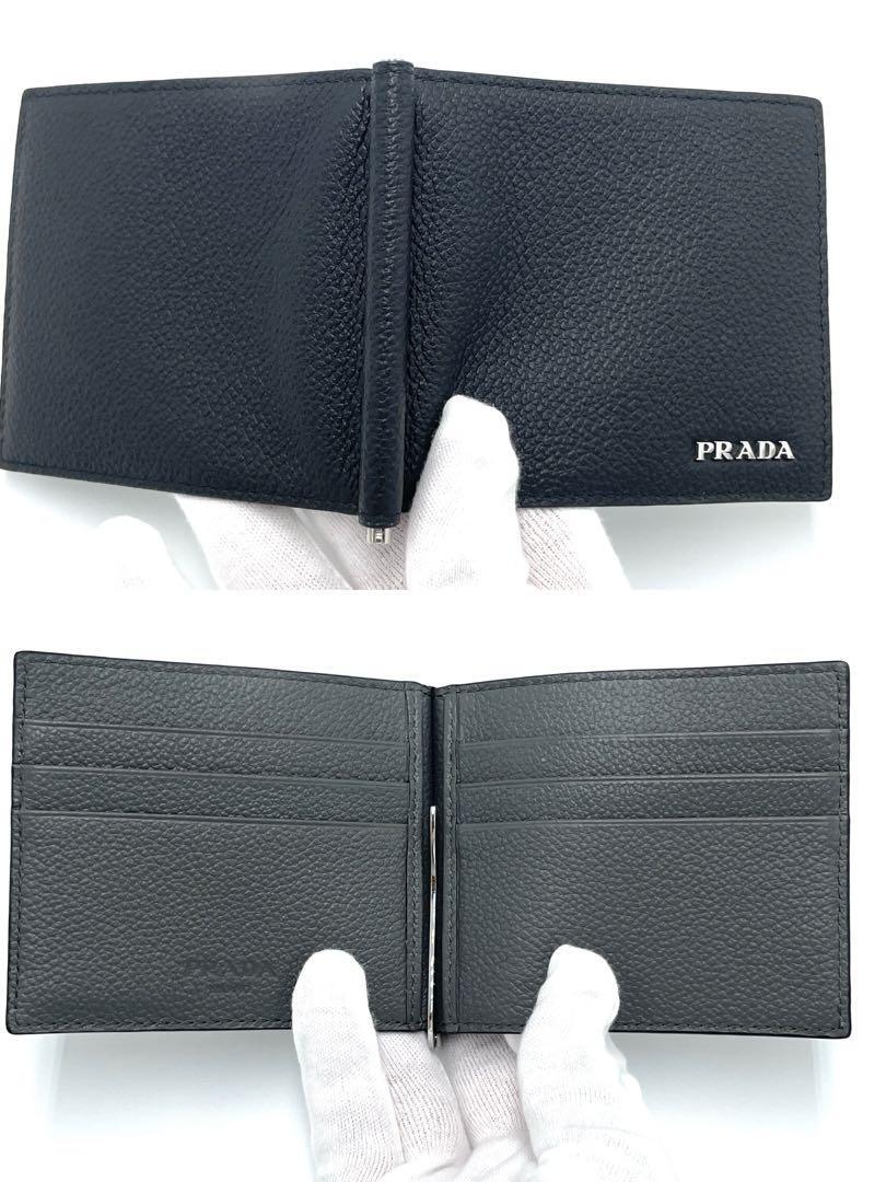 No.136 早い者勝ち☆未使用級☆PRADA プラダ マネークリップ No.136 早い者勝ち☆未使用級☆PRADA プラダ マネークリップ