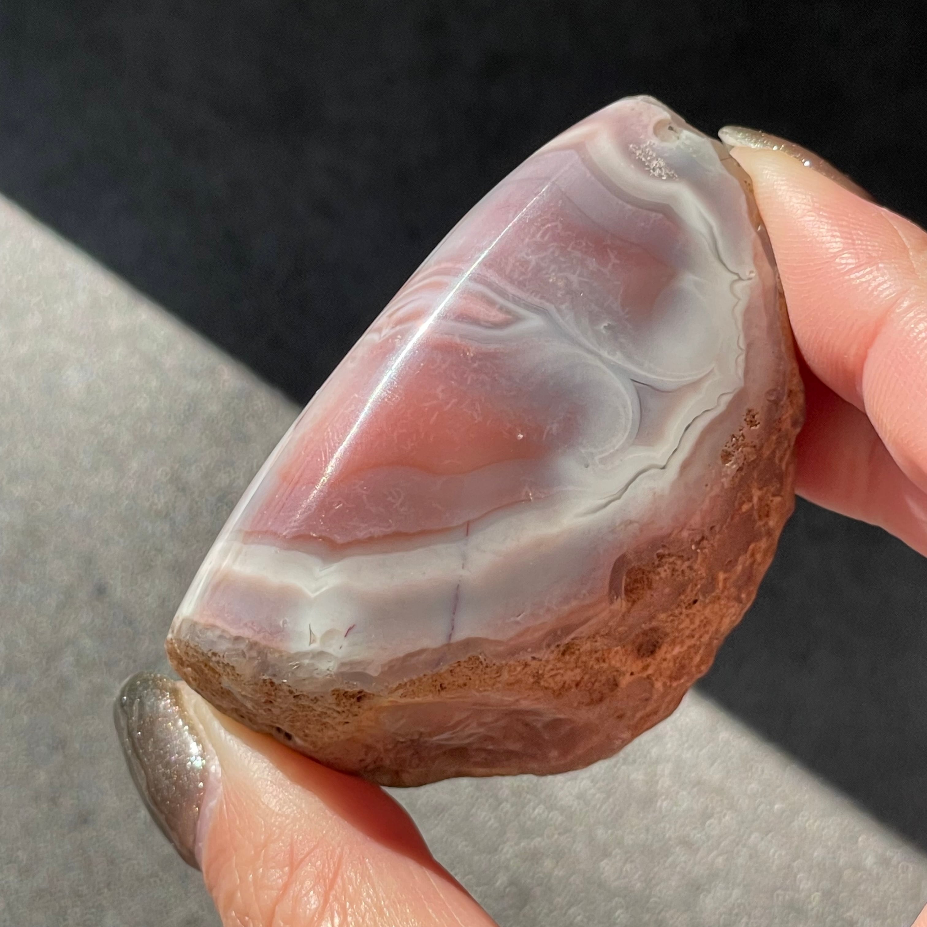 ジンバブエ シャシェリバー産♦︎Red Agate Nodule レッドアゲートノジュール|天然石 パワーストーン 鉱物 gem stone
