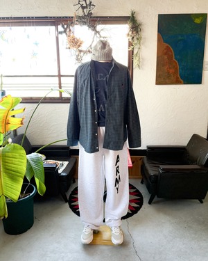 【BOHEMIANS UNISEX】SMALL CHECK REG.SHIRT