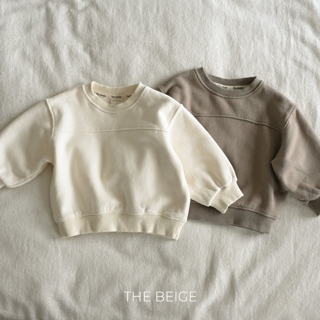 《予約》the beige ¨ slit sweatshirt
