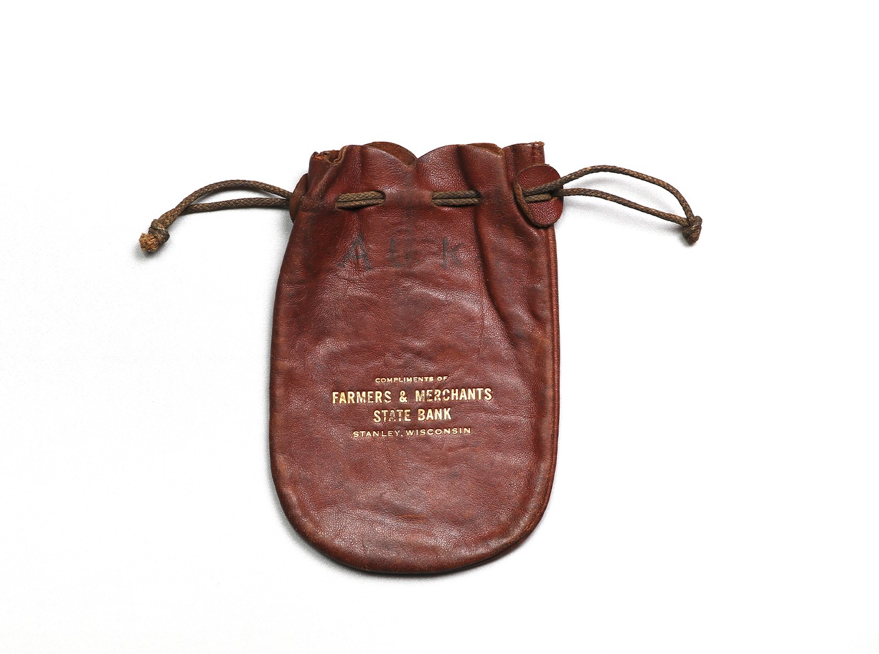 Bank Leather Pouch