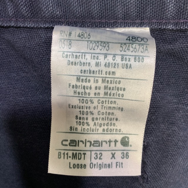 Carhartt  カーハート　ダックペインターパンツ　MDT W32 L36