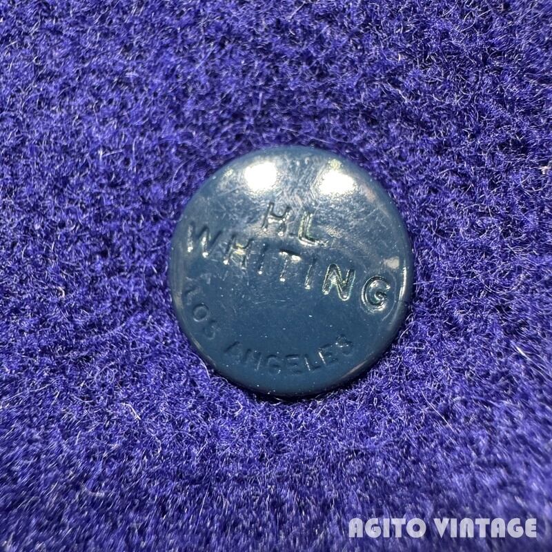 60's H.L.Whiting LOS ANGELES ホワイティング バーシティージャケット