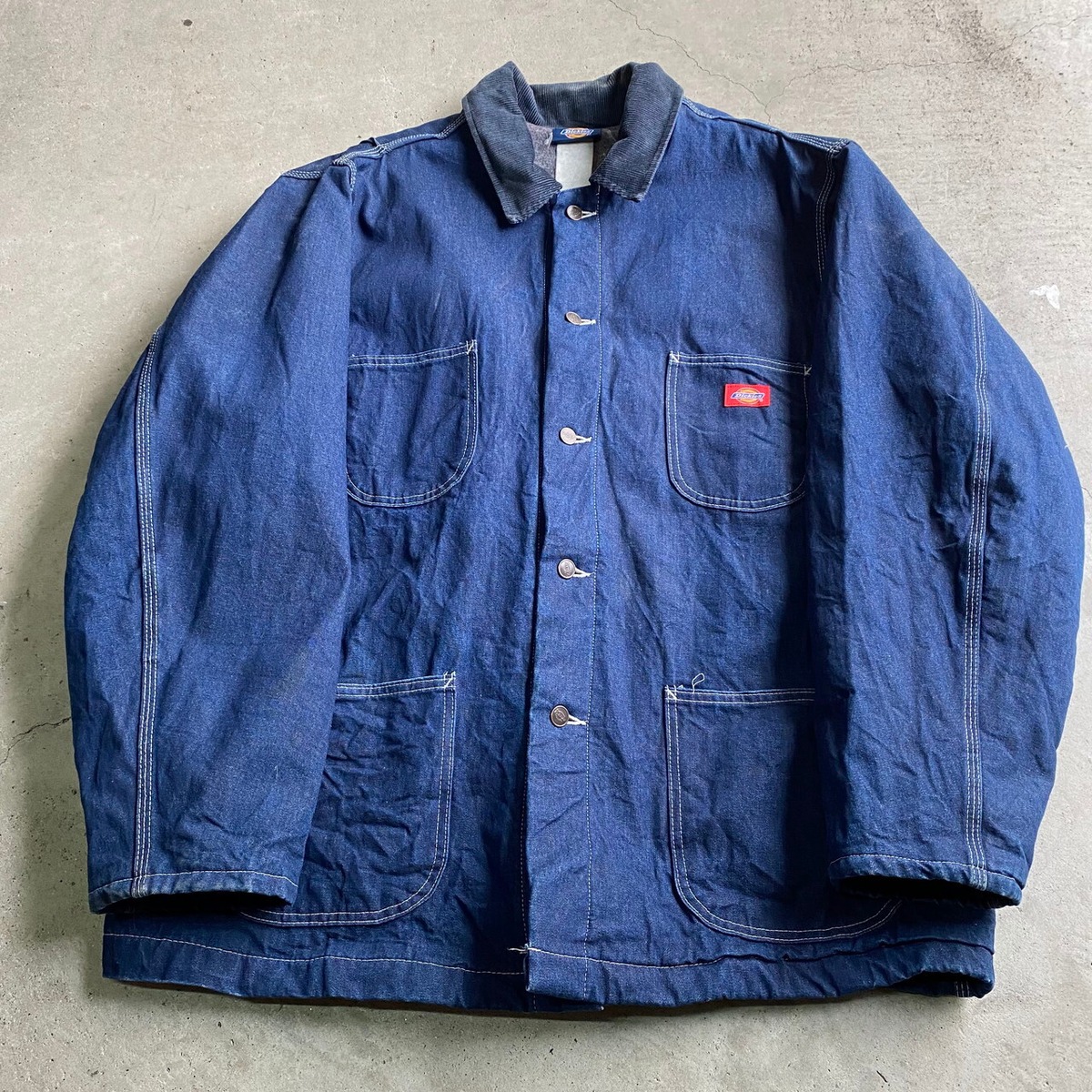 ビッグサイズ 90年代 Dickies ディッキーズ デニム ワークジャケット 