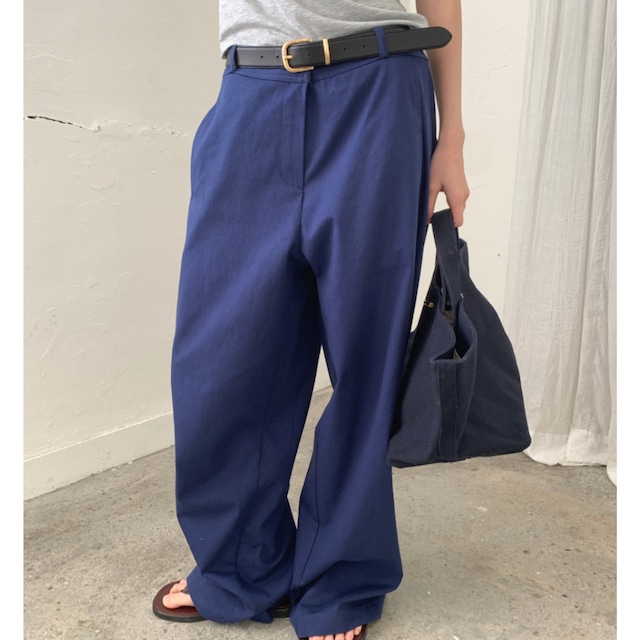 コットンワイドパンツ