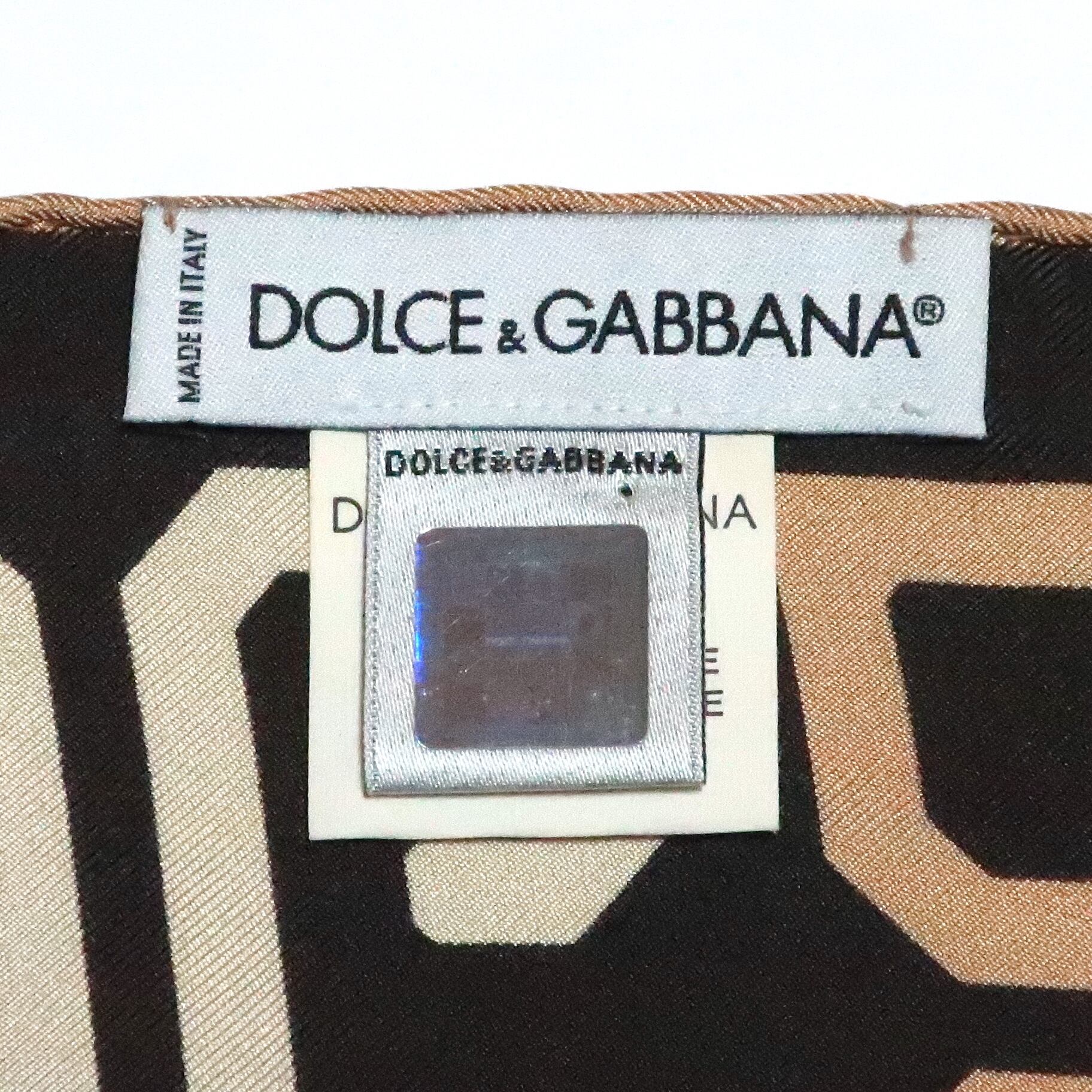 ドルチェ&ガッバーナ Dolce & Gabbana/スカーフ レオパード ジャガー柄