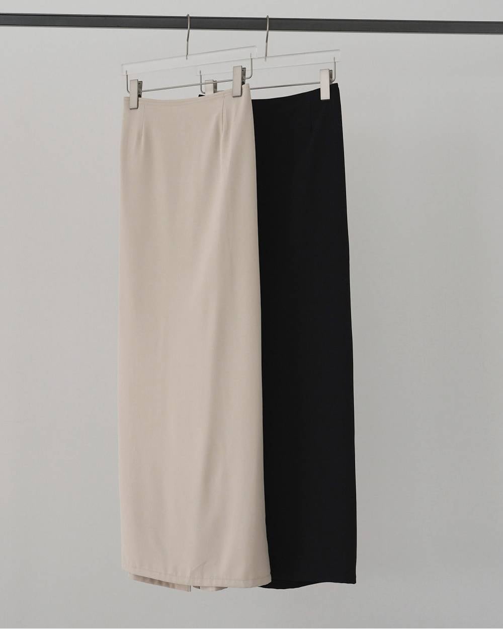 anuke 】Georgette Pencil Skirt | valance 福井｜レディース セレクト