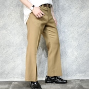 70's JCPenney flare pants gold