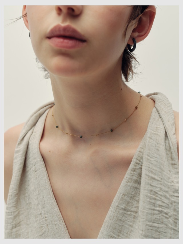 Necklace -Gold-
