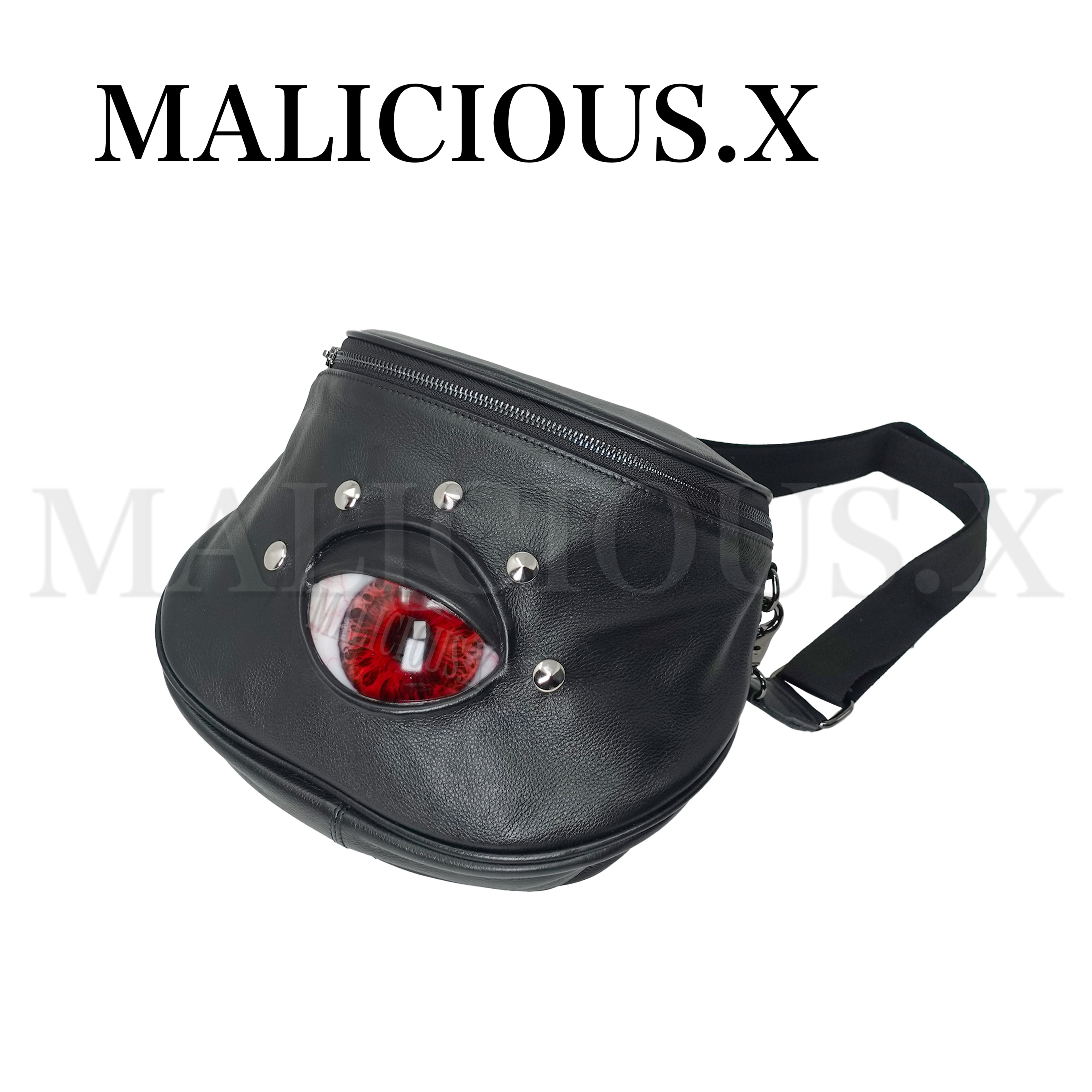 MALICIOUS.X 義眼デザイン ボディバッグ 個性派 お揃い🩸🩸🩸 ﻿ ﻿ ﻿﻿ ﻿ ﻿ ﻿ ﻿ ﻿ ﻿ ﻿ #eyeball#eye#maliciousx
