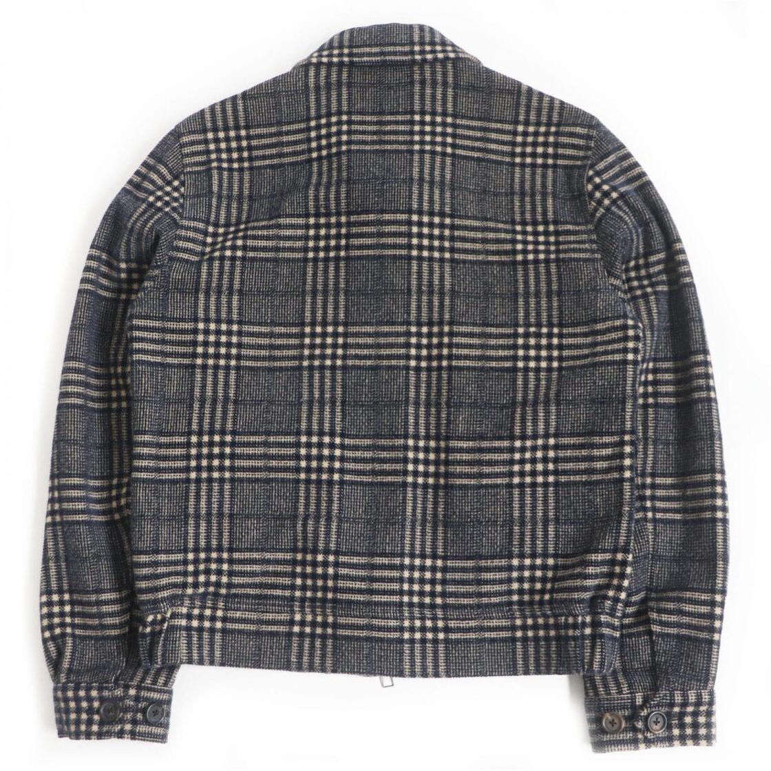 極美品□LARDINI/ラルディーニ チェック柄 Tessuto Esclusivo ダブル 
