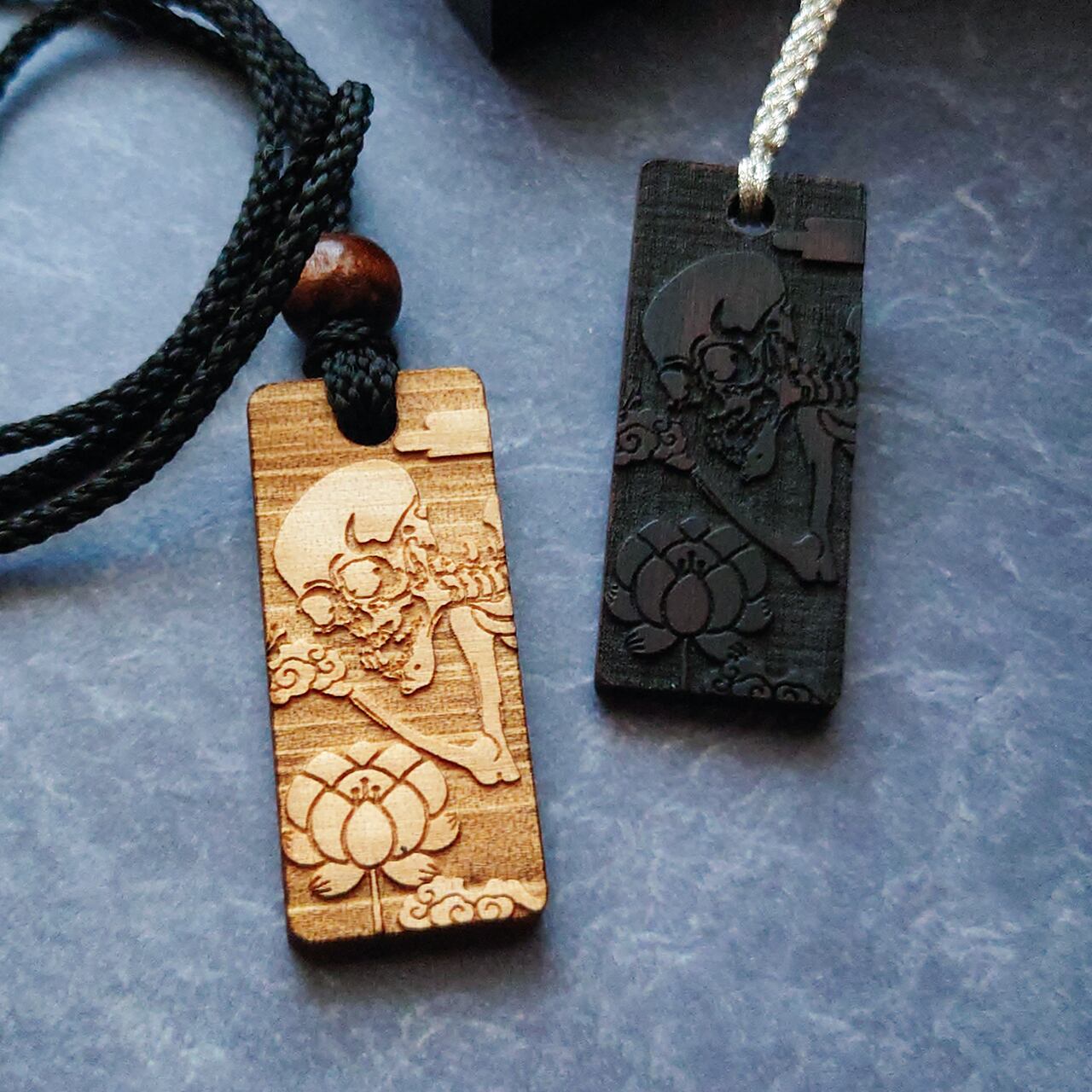 妖木札（あやかしきふだ）-餓者髑髏- | をりをり-woriwori-