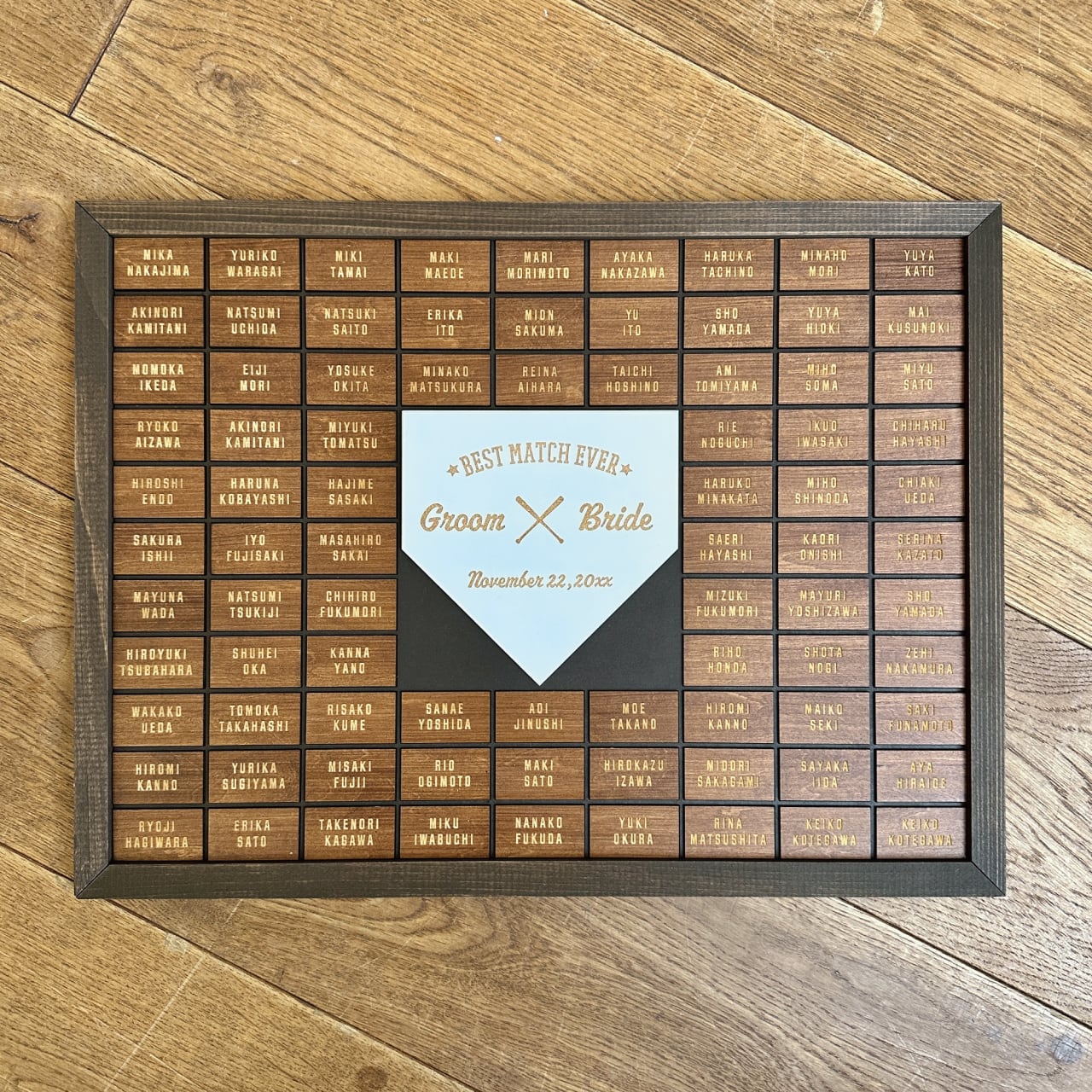 ゲストとつくる結婚証明書】ウッドピースヌプシャル / BASEBALL