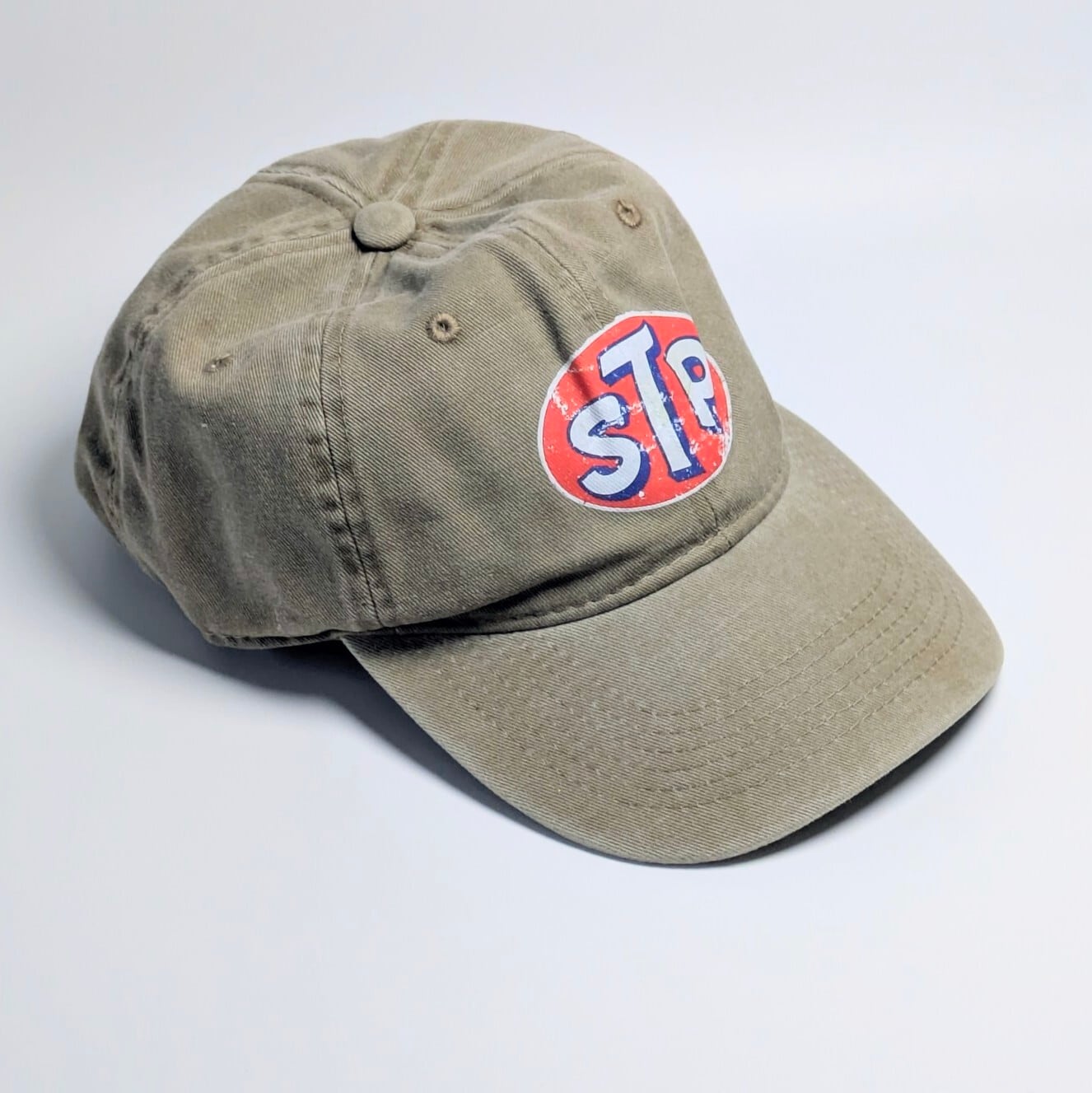 【 STP(エスティーピー) 】 6パネルCAP / ベースボールキャップ / ビンテージ加工 / ウォッシュ加工 / ピグメント加工 〚アメリカン雑貨 アメトイ〛