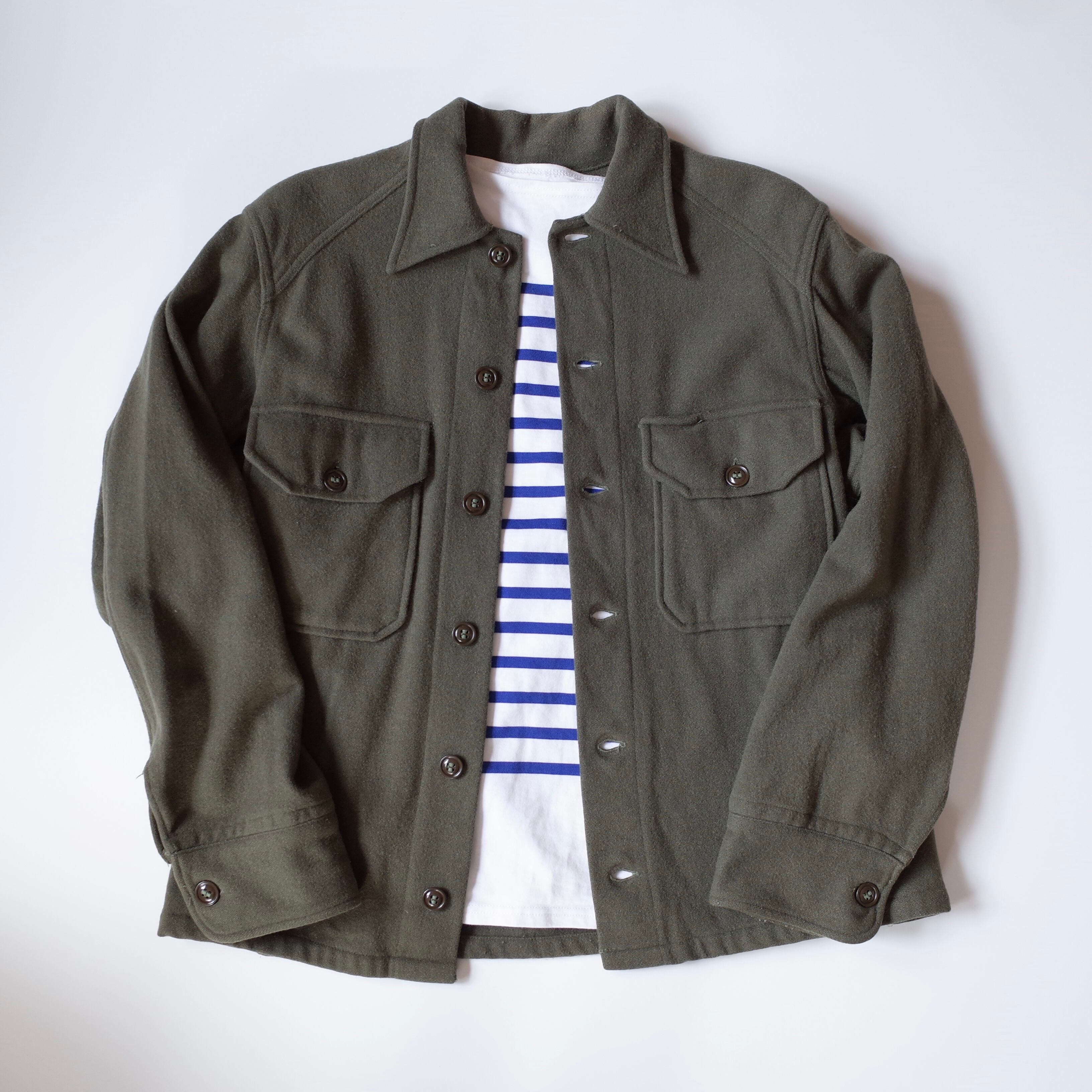 Military shirt jacket