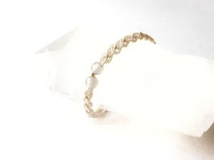 グレーオニキス macramé bracelet