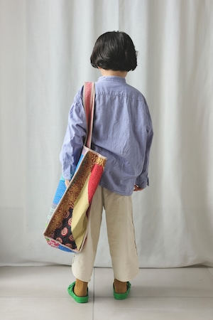 ＜PHET AND PLOY＞Kantha Bag Piping カンタバッグE
