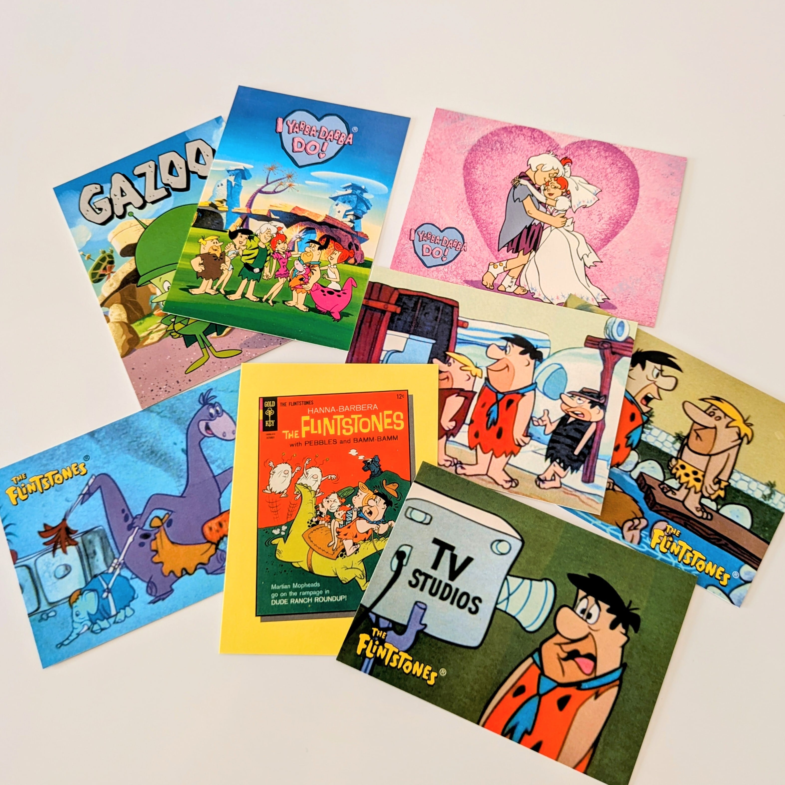 ☆送料無料！☆ 1992年製 【The Flintstones Hanna Barbera ( 原始家族フリントストーン ) 】トレーディングカード 単品 （1個= 8 CARDS）〚アメリカン雑貨 アメトイ〛