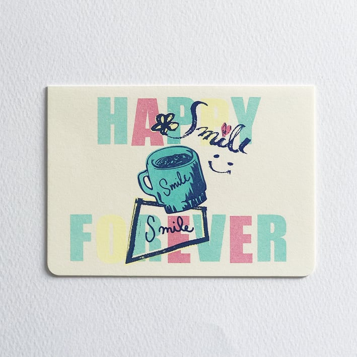 グリーティングカード/Happy Smile Forever