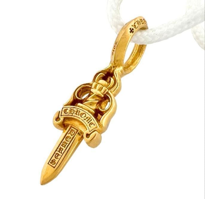 CHROME HEARTS クロムハーツ ネックレス 22K YG ダガースタック CHROME HEARTS クロムハーツ ネックレス 22K YG ダガースタック