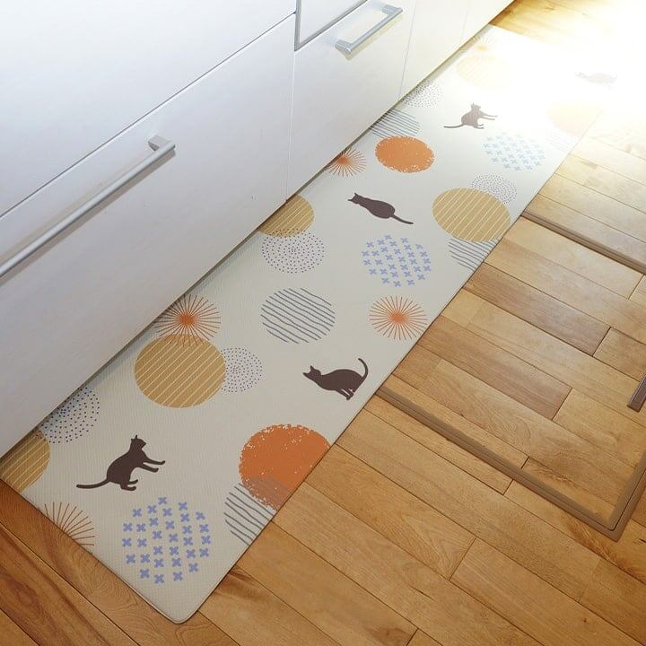 キッチンマット プラッツ 45X120 45×120cm ラグマット カーペット ラグ 絨毯 マット