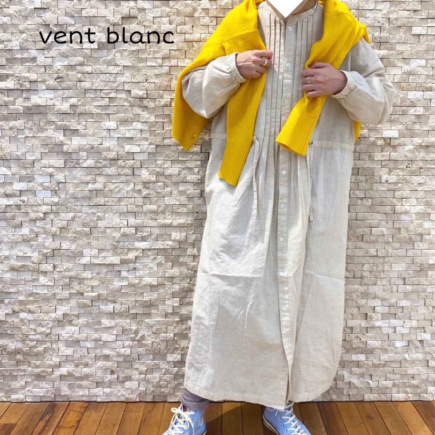 【vent blanc】コットンリネンタックワンピース(VBO251343)