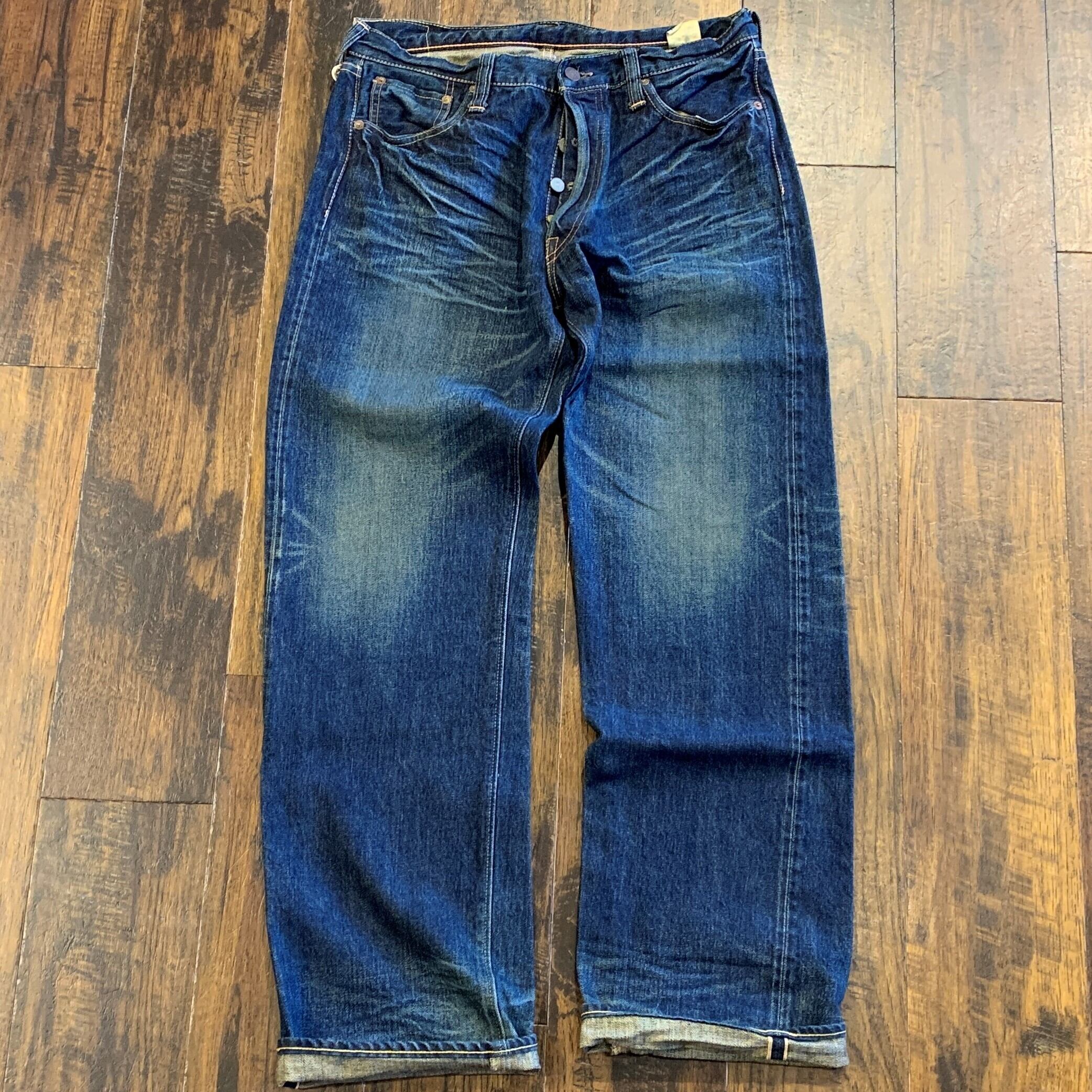 シュガーケーン 14oz.FIBER DENIM LONE STAR JEANS 