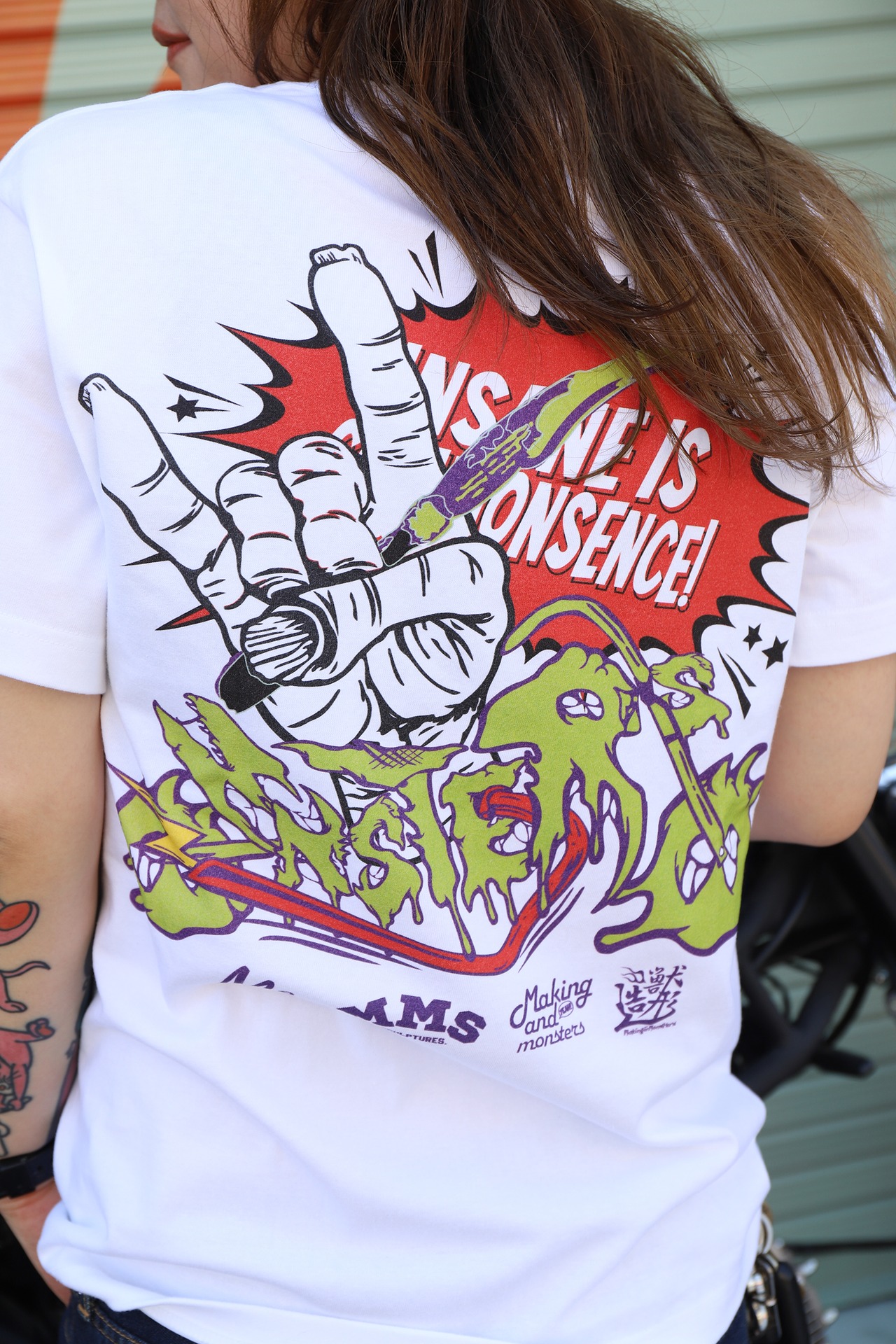 HAVE A NICE SUMMER-Tee - SUNBURN (Lサイズ)