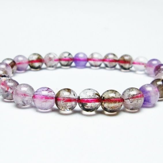 スーパーセブン ブレスレット セイクリッドセブン 7mm 一点物 メール便可 [M便 1/10] 111-46689