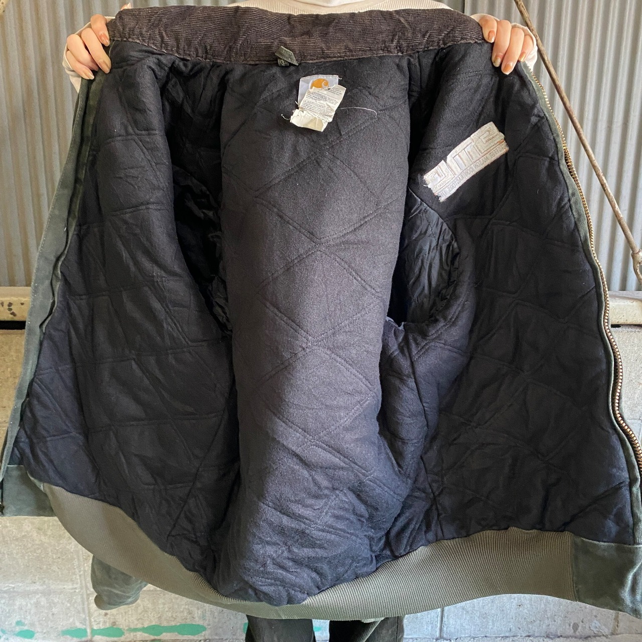 Carhartt カーハート 企業ロゴ刺? サンタフェジャケット ダック地 