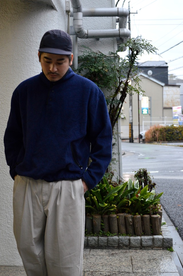 OUTERSPORT 00s Old Pullover Half Fleece Made in Macau アウタースポーツ ハーフフリース US古着 マカオ製
