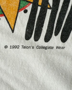 -TEXAS AGGIES- Vintage 90s L Print T-shirt