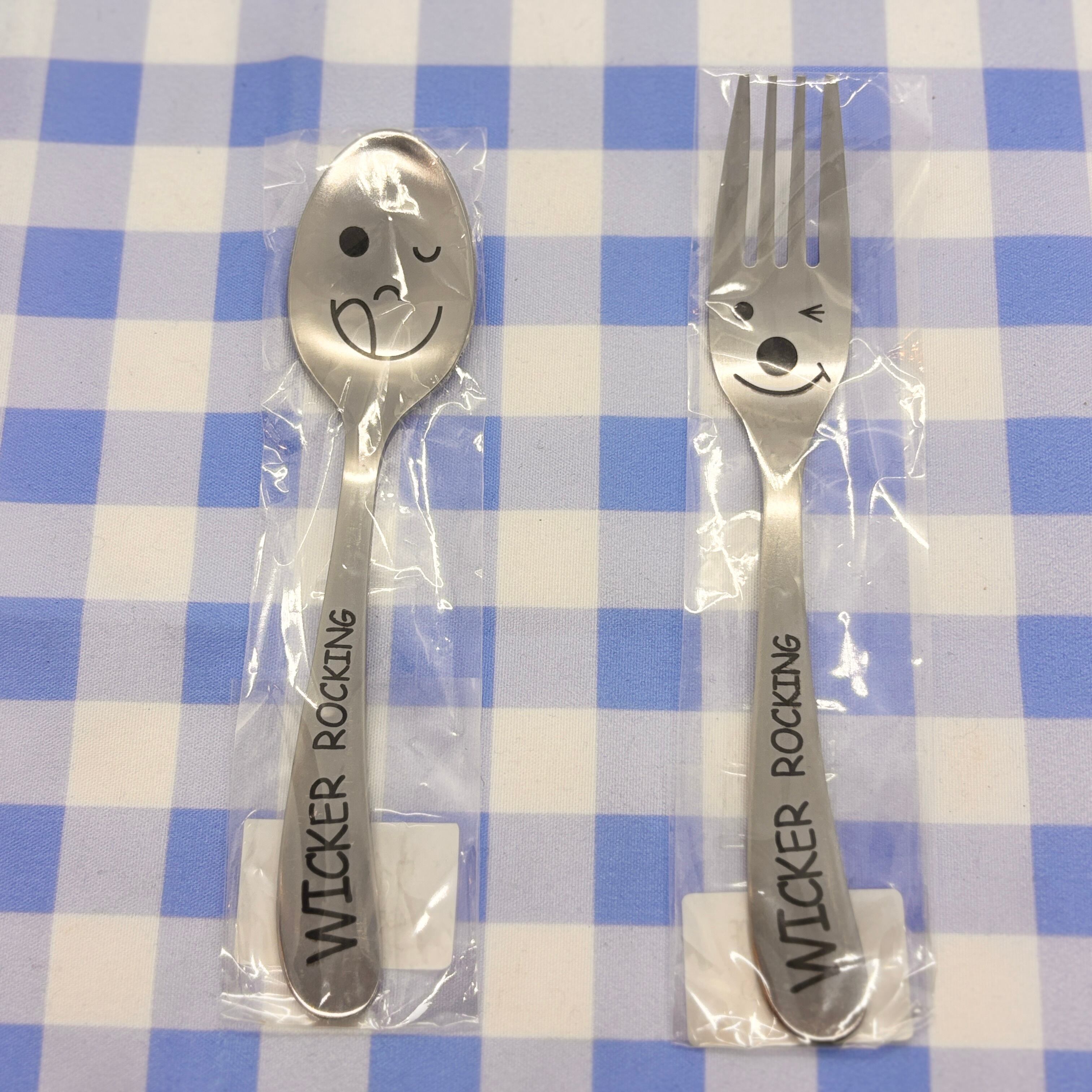 ウイッカー　ケーキフォーク　ティースプーン