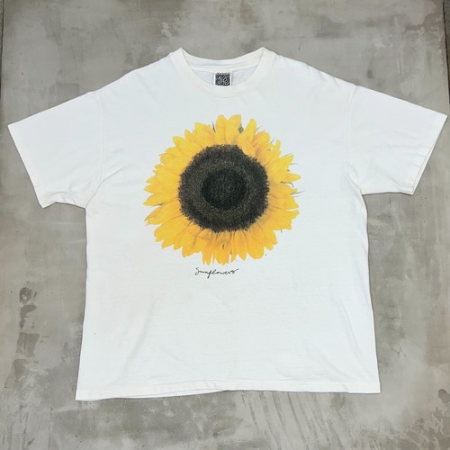 MAZE Sunflower Print T-Shirt