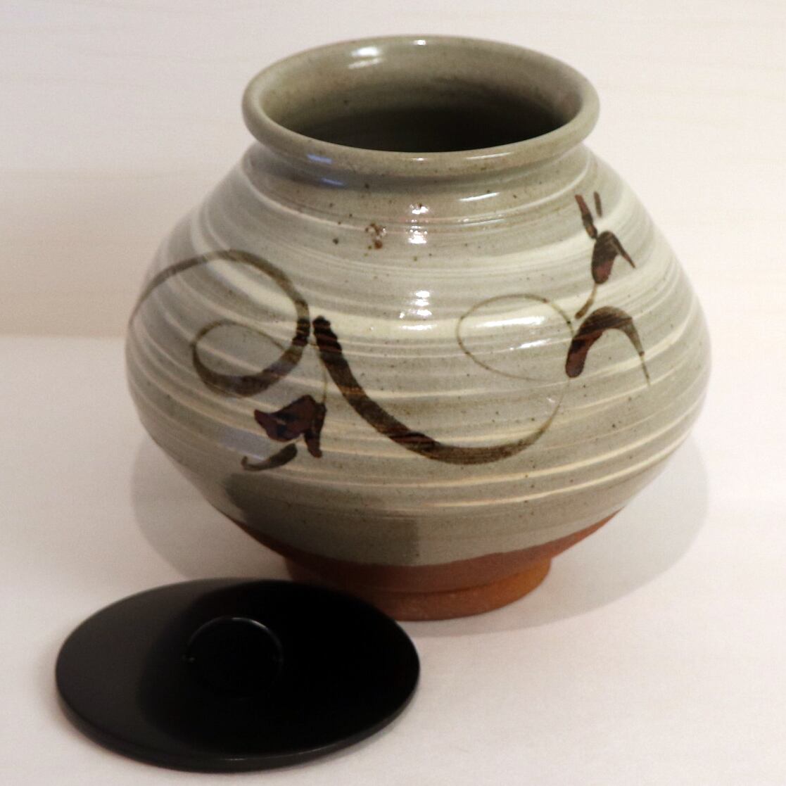 唐津焼・鏡山窯・井上東也・水指・No.200628-38・梱包サイズ80