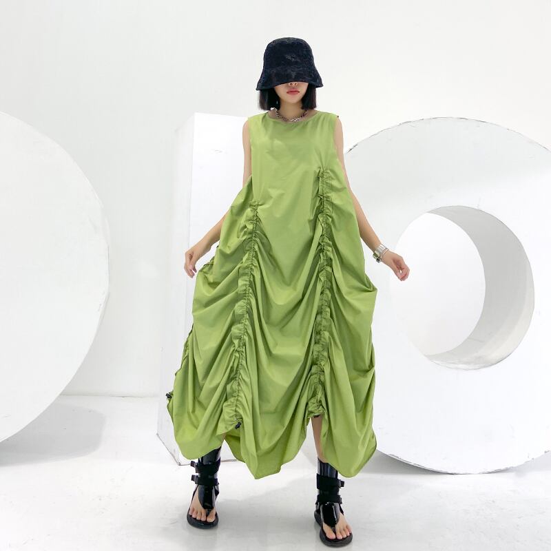 ドレス サマープリーツスカート 大人ガーリー スウィート キュート カジュアル 夏物 ラブタオタオダレンハウス31306084267