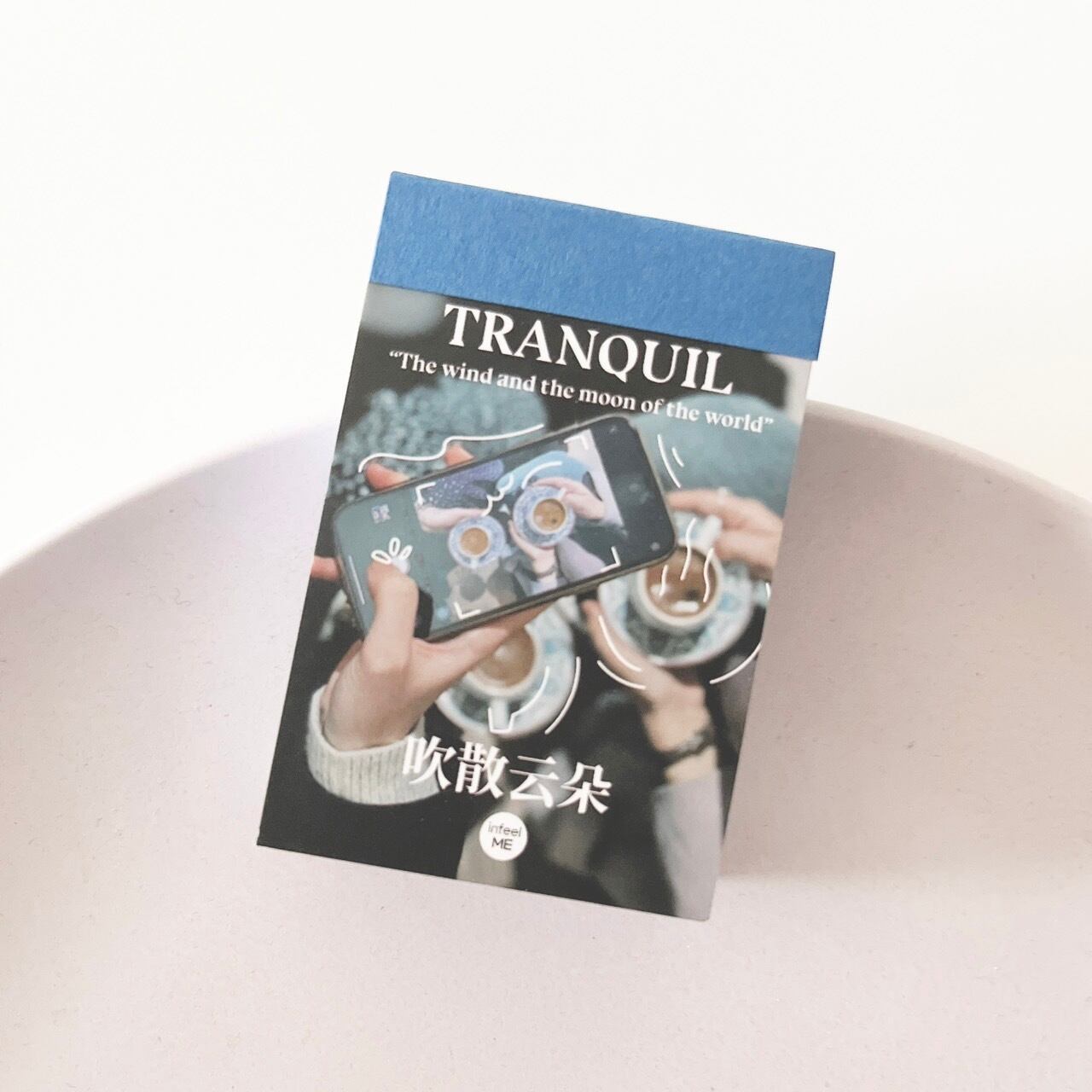 miniDECO ステッカー blue