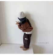 ザゴグマ / THE GOGUMA / コーデュロイカーゴ裏起毛パンツ / 韓国子供服 / ジュニア / 26winter〖取寄〗*JS~JL*