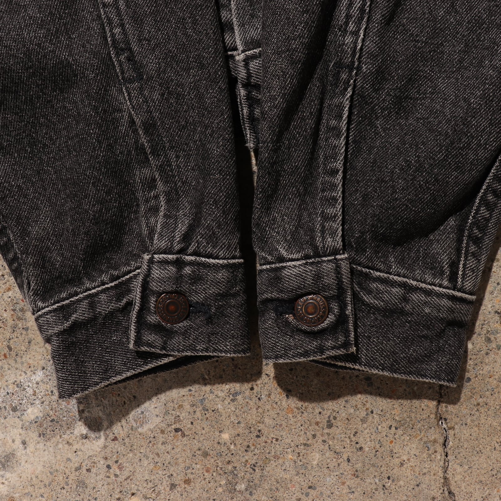 美品 M 先染め 70507 USA Levi's ブラックデニムジャケット 黒 リーバイス | ENCOUNT 美品 M 先染め 70507 USA Levi's ブラックデニムジャケット 黒 リーバイス | ENCOUNT