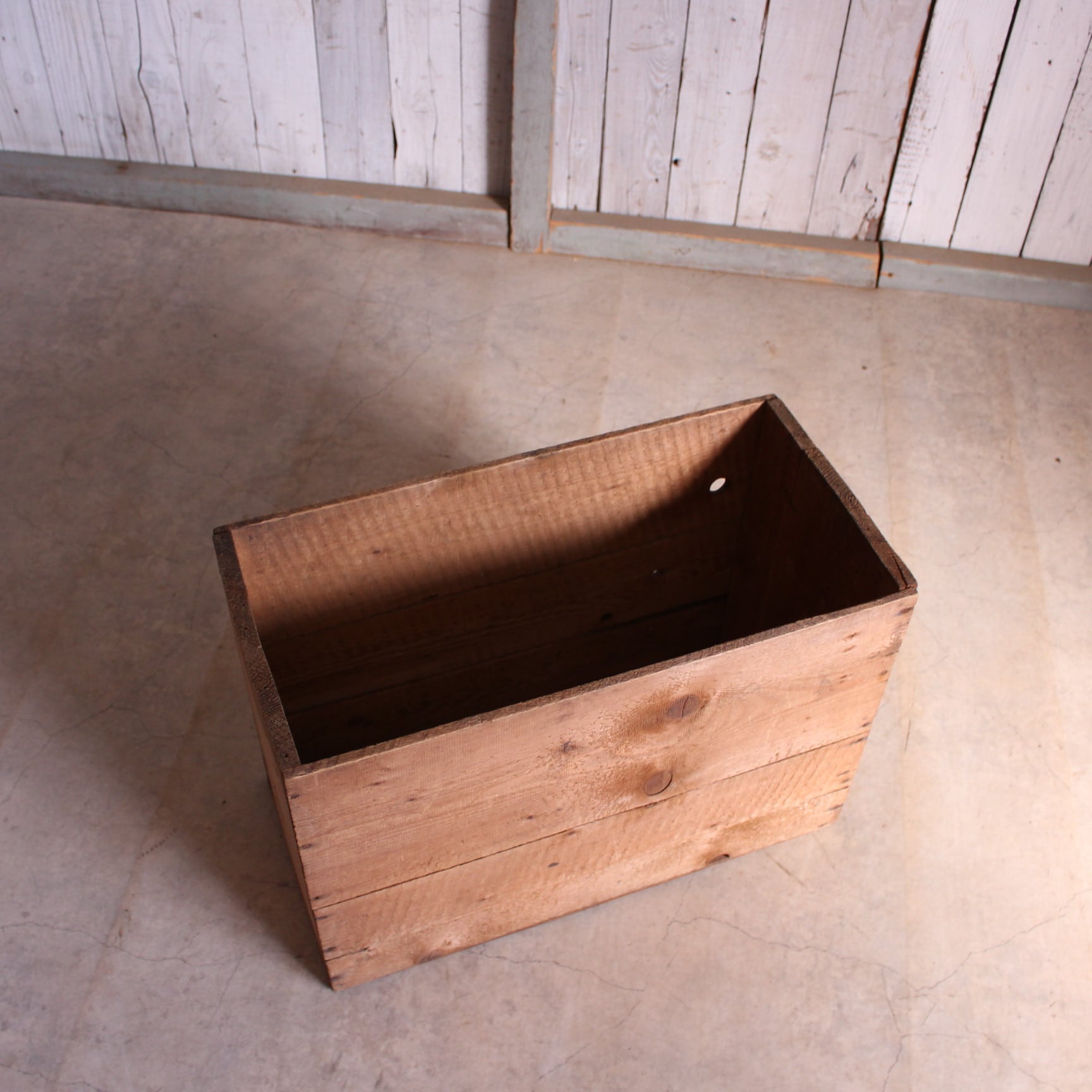 古く味のある木製収納箱 木箱 | denbee 古道具