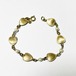 60's Vintage 12KGF Heart & Freshwater Pearls Bracelet