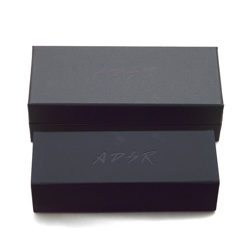 A.D.S.R. / SATCHMO01(b) / Black / Silver - Light Brown ブラック