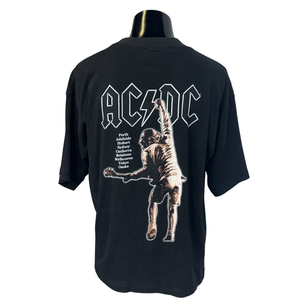 【AC/DC】エーシーディーシー STIFF UPPER LIP Vintage Tシャツ