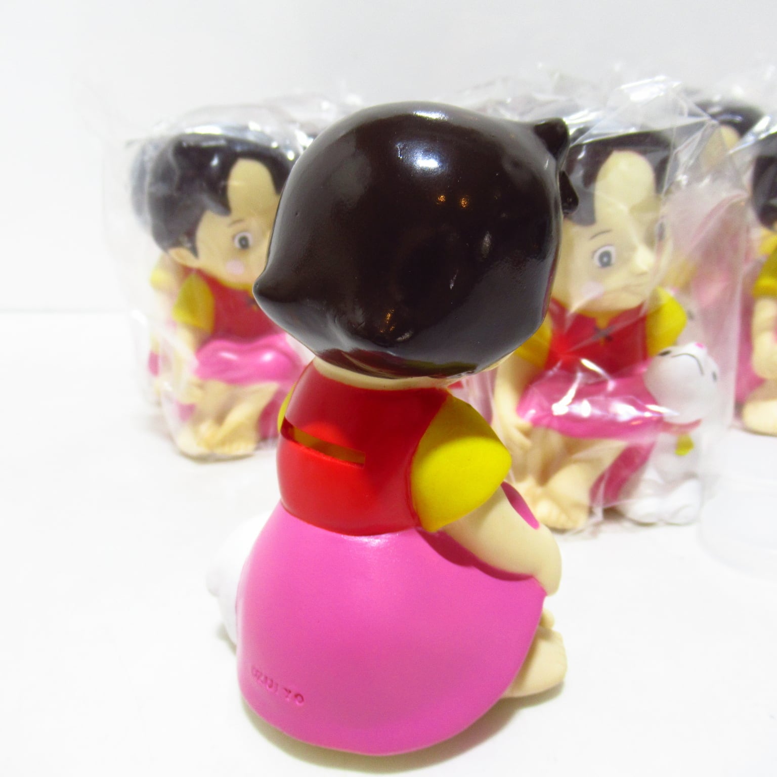 アルプスの少女ハイジ ソフビ貯金箱 ハイジとユキちゃん 12個まとめて