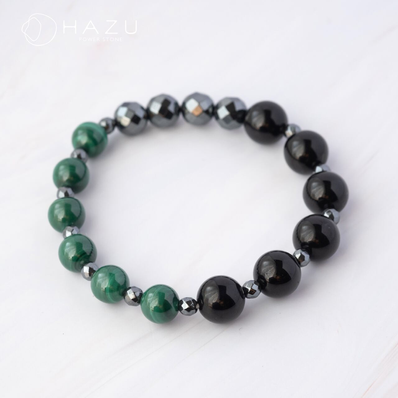 悪気邪気を跳ね返すパワフル魔除け［モリオン／マラカイト／ヘマタイト